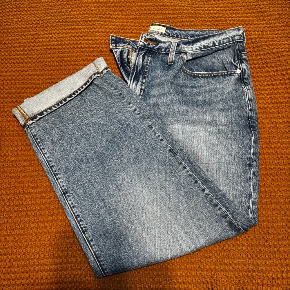 Madewell Perfect Vintage Classic Blue Denim Jeans